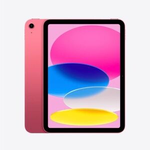 Apple Tablet in Vibrant Pink